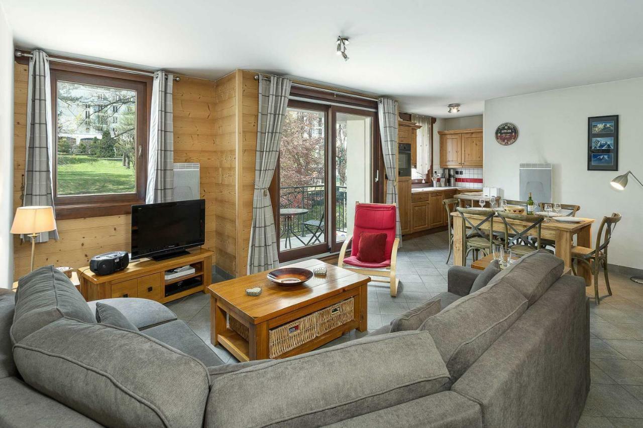 Apartment Staddon - Alpes Travel - Central Chamonix - Sleeps 4-6 Buitenkant foto